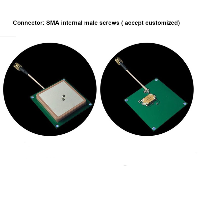 Antena cerámica UHF de 3 dBi