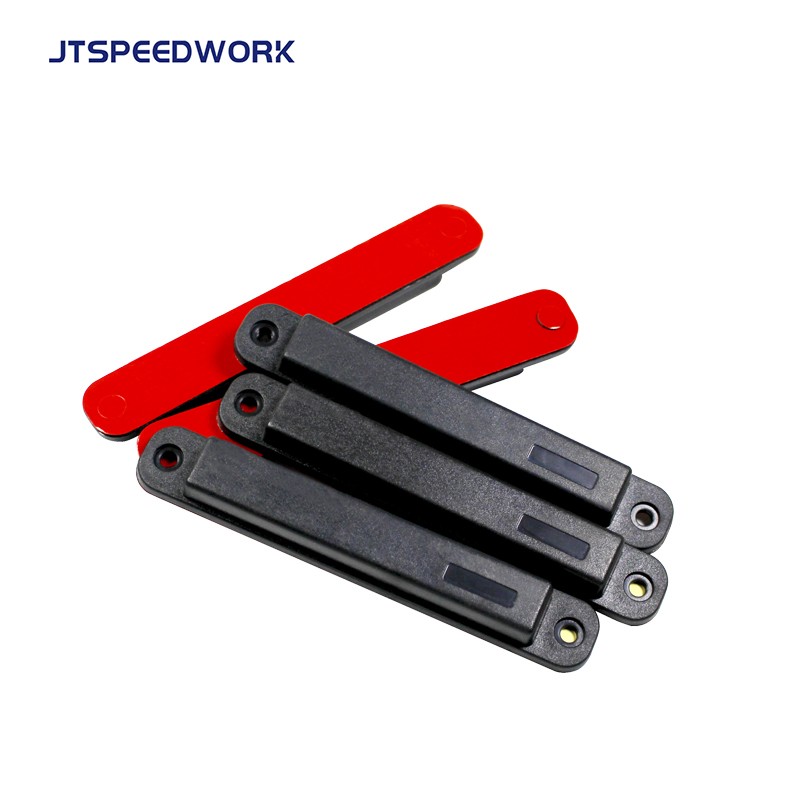 JT-305 135*21*12mm ABS UHF RFID Etiqueta metálica para gestión de contenedores de residuos
