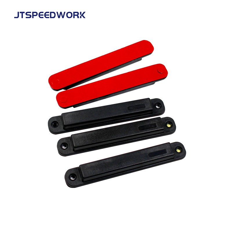 JT-305 135*21*12mm ABS UHF RFID Etiqueta metálica para gestión de contenedores de residuos