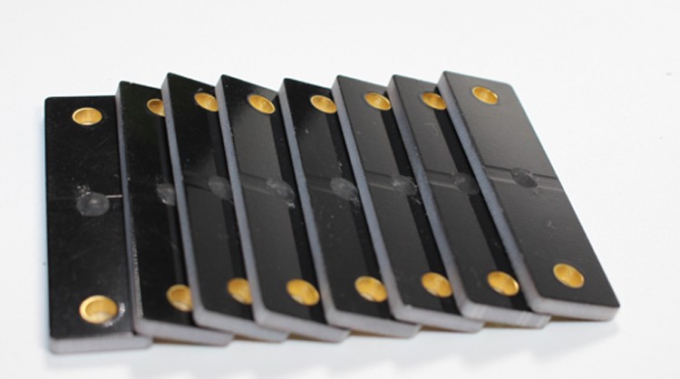 PCB RFID en etiqueta metálica 53*13