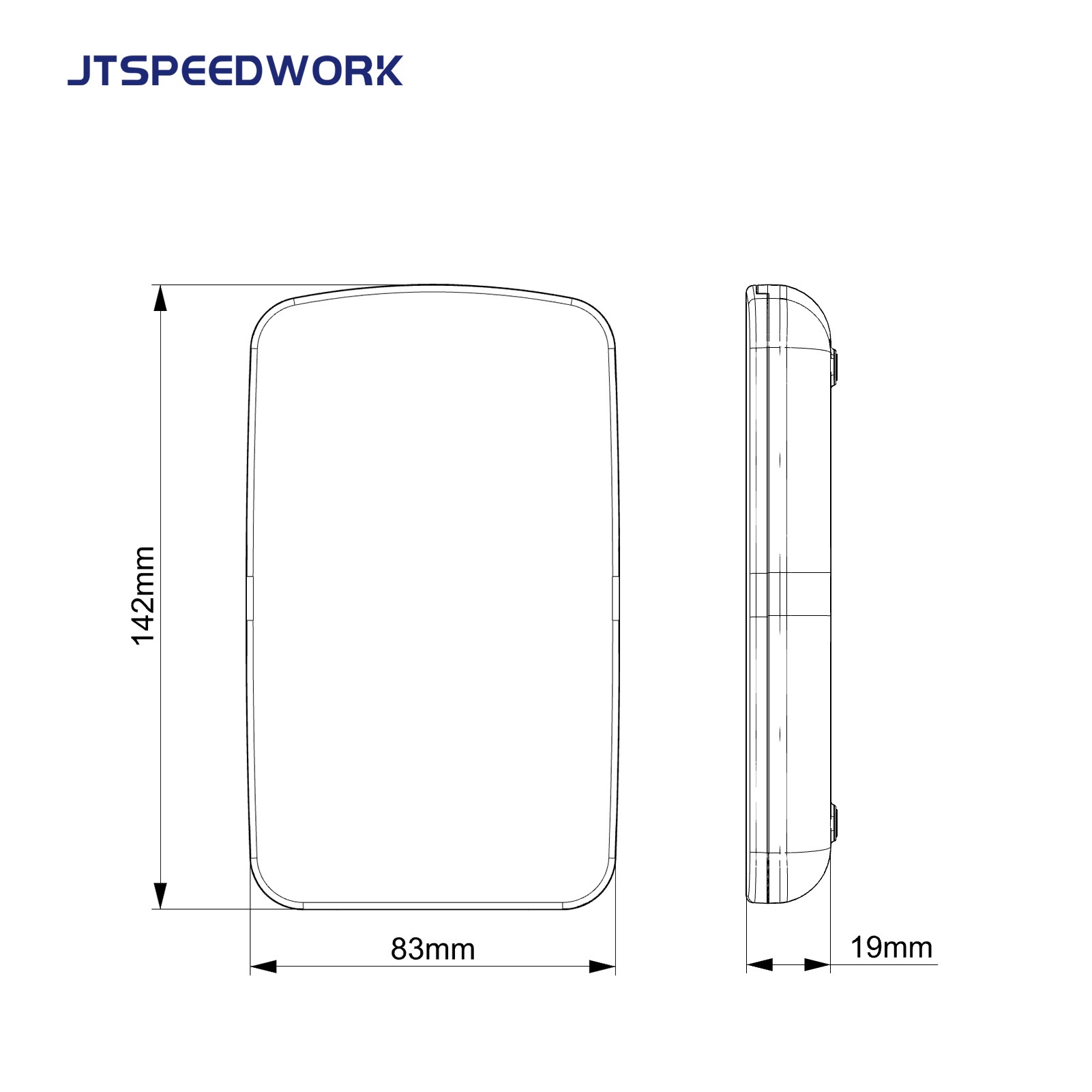 Lector/grabador USB de escritorio RFID UHF JT-6210 de 0-80 cm ISO18000-6C
