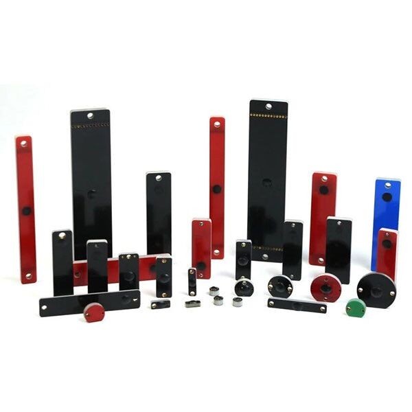 JT-K1207 12*7mm ISO18000-6C Gen2 UCODE 8 RFID en etiqueta de PCB de metal