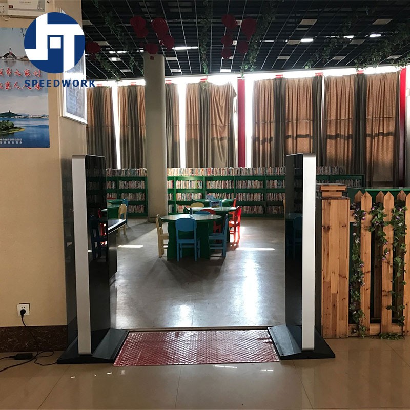 Lector de puerta RFID UHF ISO18000 6C Gen2 para gestión de bibliotecas