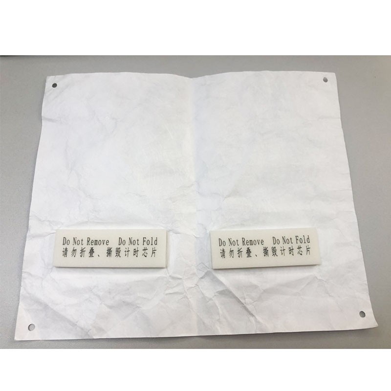 Etiqueta RFID Tyvek impermeable para maratón JT-240190 902-928MHZ