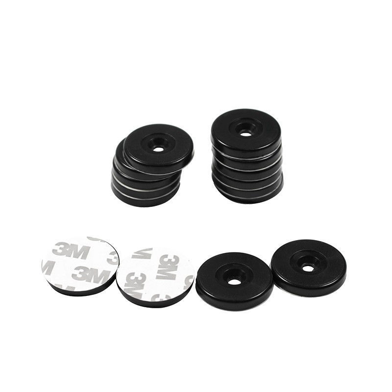 Etiqueta RFID JT-D30MM ISO18000 6C Gen2 de 30 mm de diámetro, fabricada en ABS.