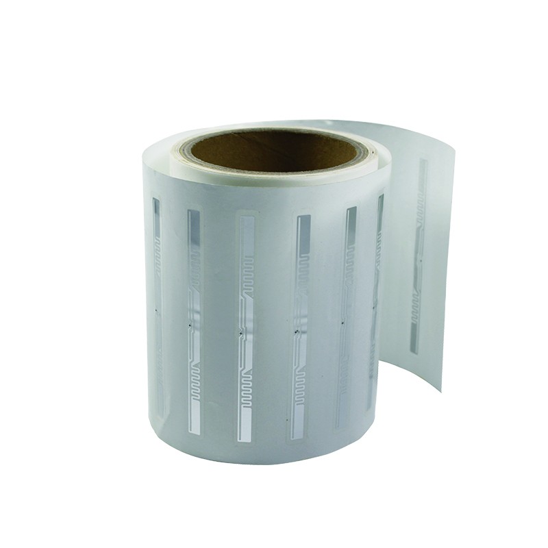 Etiqueta RFID UHF para bibliotecas de 860-960 MHz, 98 x 12 mm