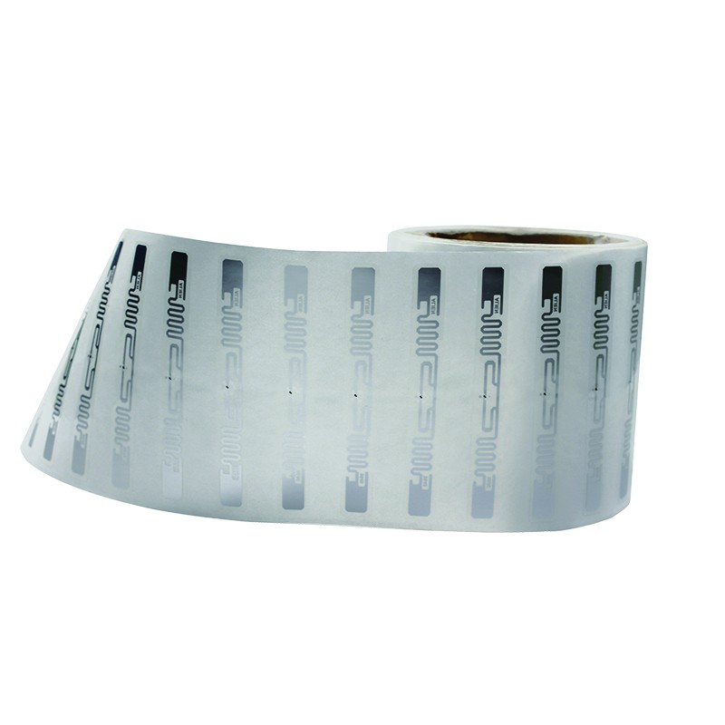 Etiqueta RFID UHF para bibliotecas de 860-960 MHz, 98 x 12 mm