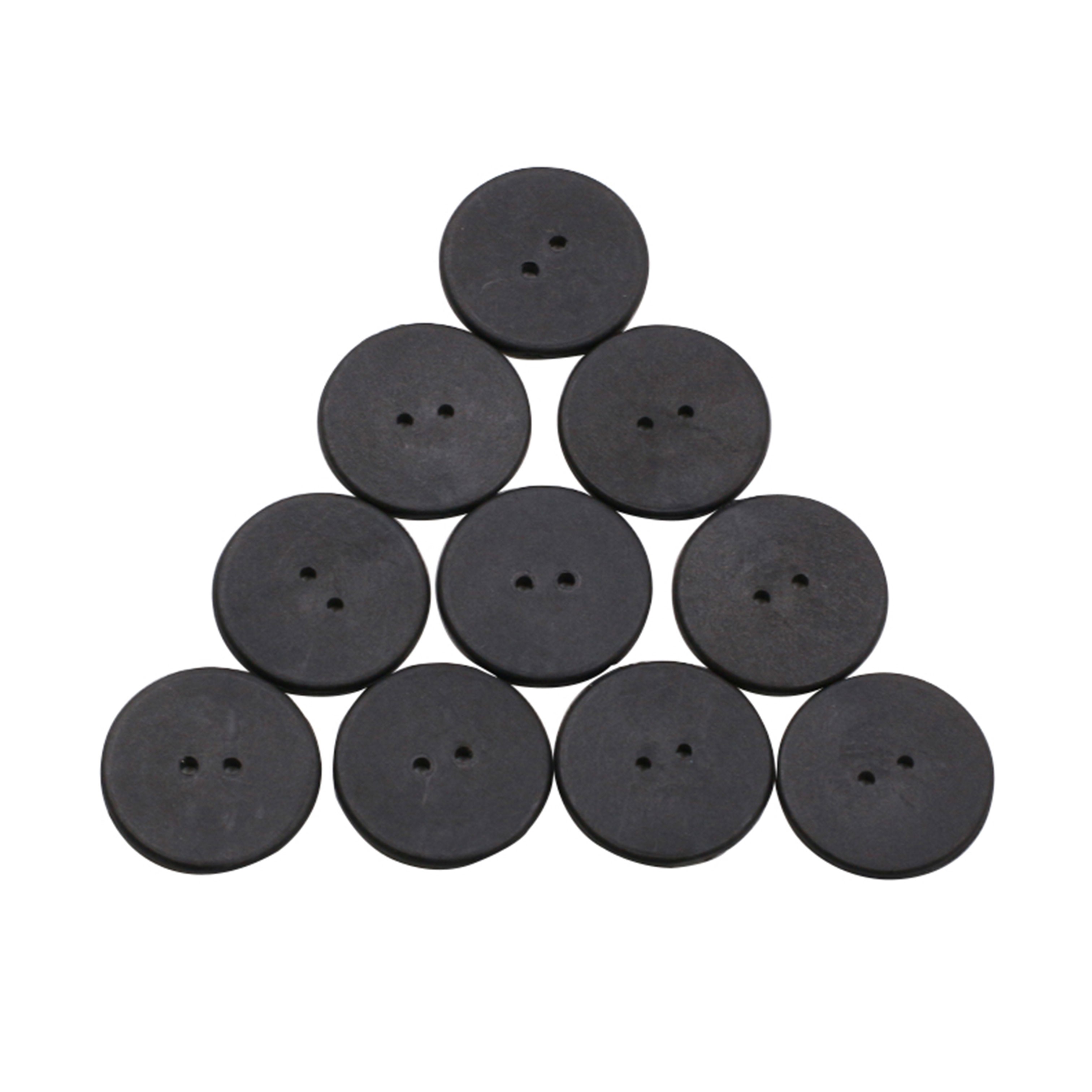 Etiqueta RFID JT-3030 de 30 mm con UHF, ABS y PPS para gestión de lavandería.