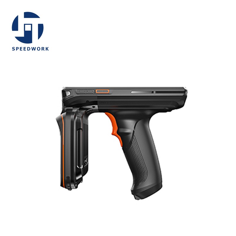 Lector de terminal portátil RFID inteligente UHF para Android 9.0