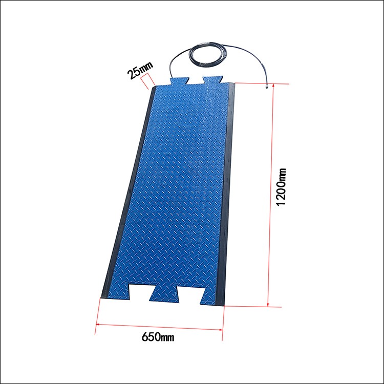 Antena UHF RFID para alfombrilla de suelo de maratón deportivo de color azul