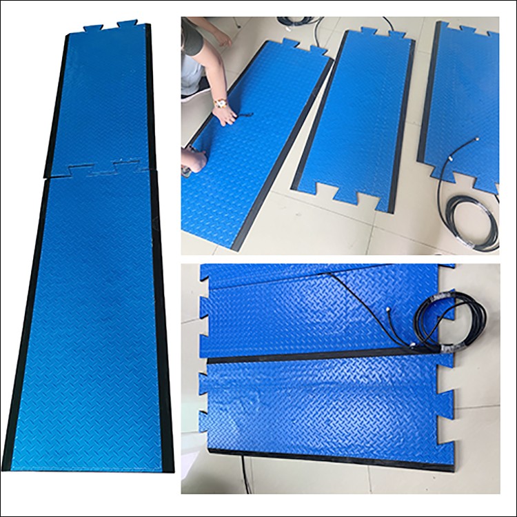 Antena UHF RFID para alfombrilla de suelo de maratón deportivo de color azul