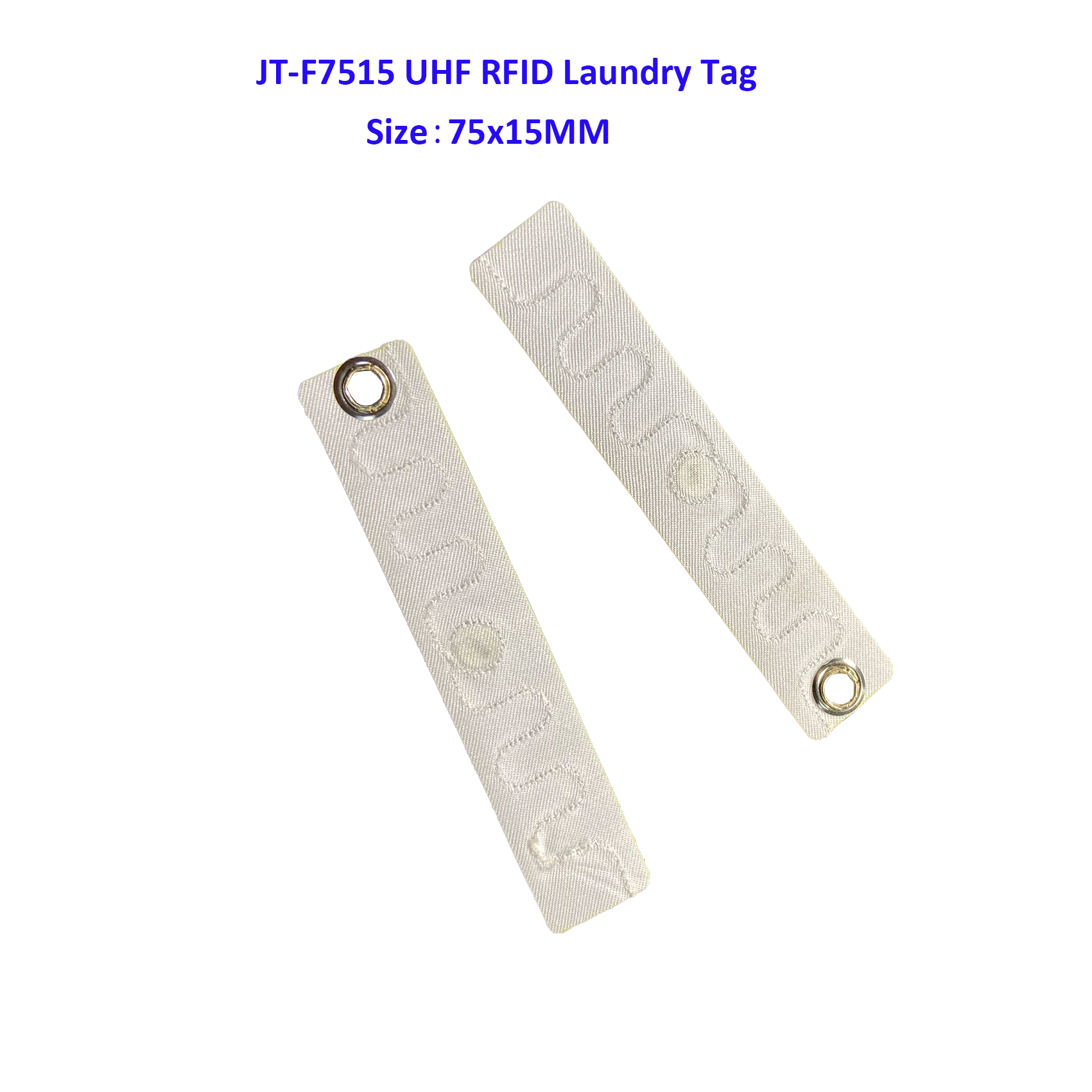 Etiqueta RFID UHF para lavandería textil de 902-928 MHz