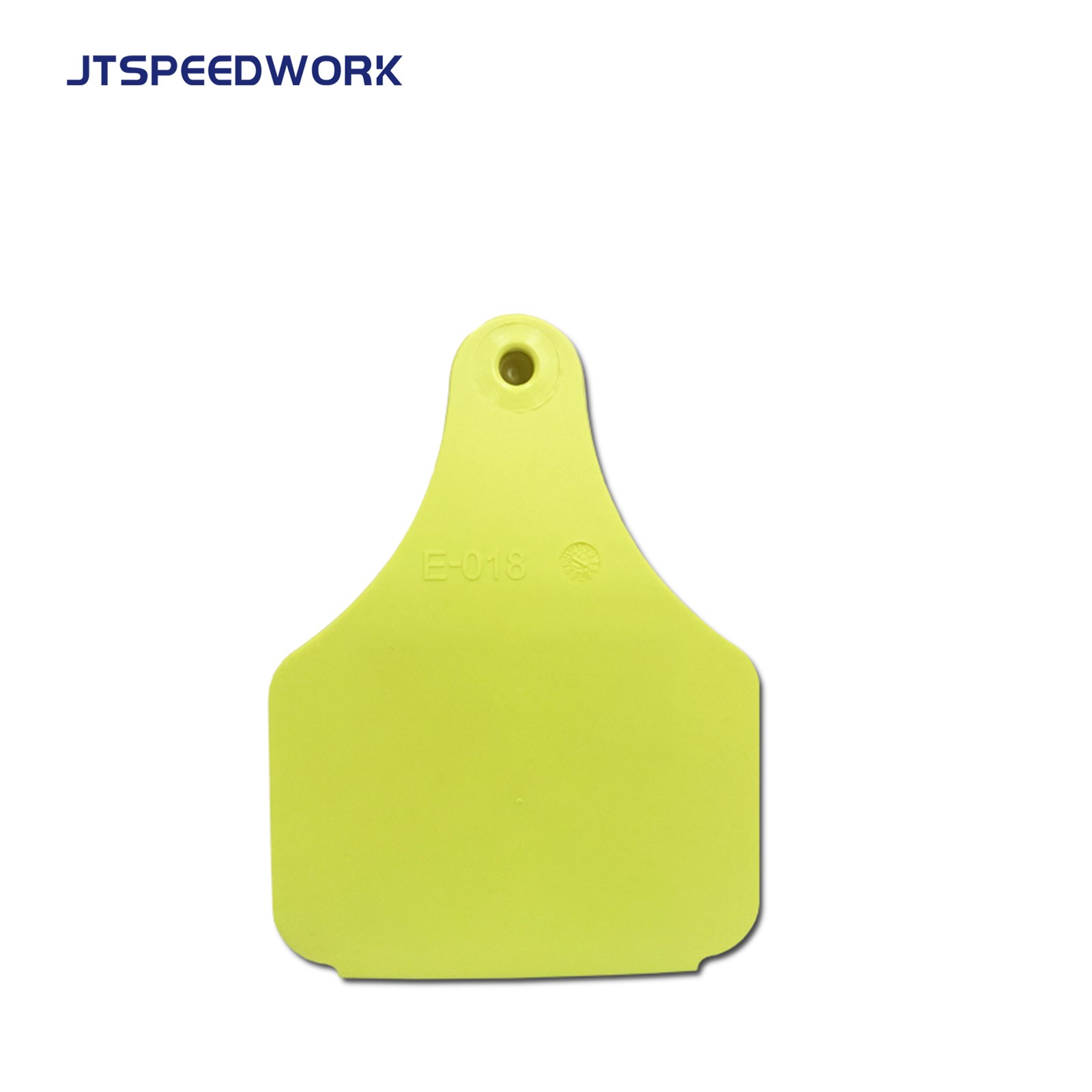 JT-E10080 Etiqueta de oreja RFID UHF para ganado de 100*75 mm para la gestión ganadera