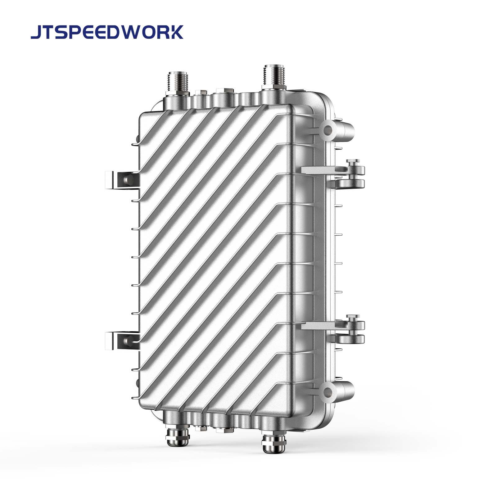 Lector RFID omnidireccional activo JT-R2430A de 2,4 GHz, resistente al agua y a los rayos UV para exteriores.