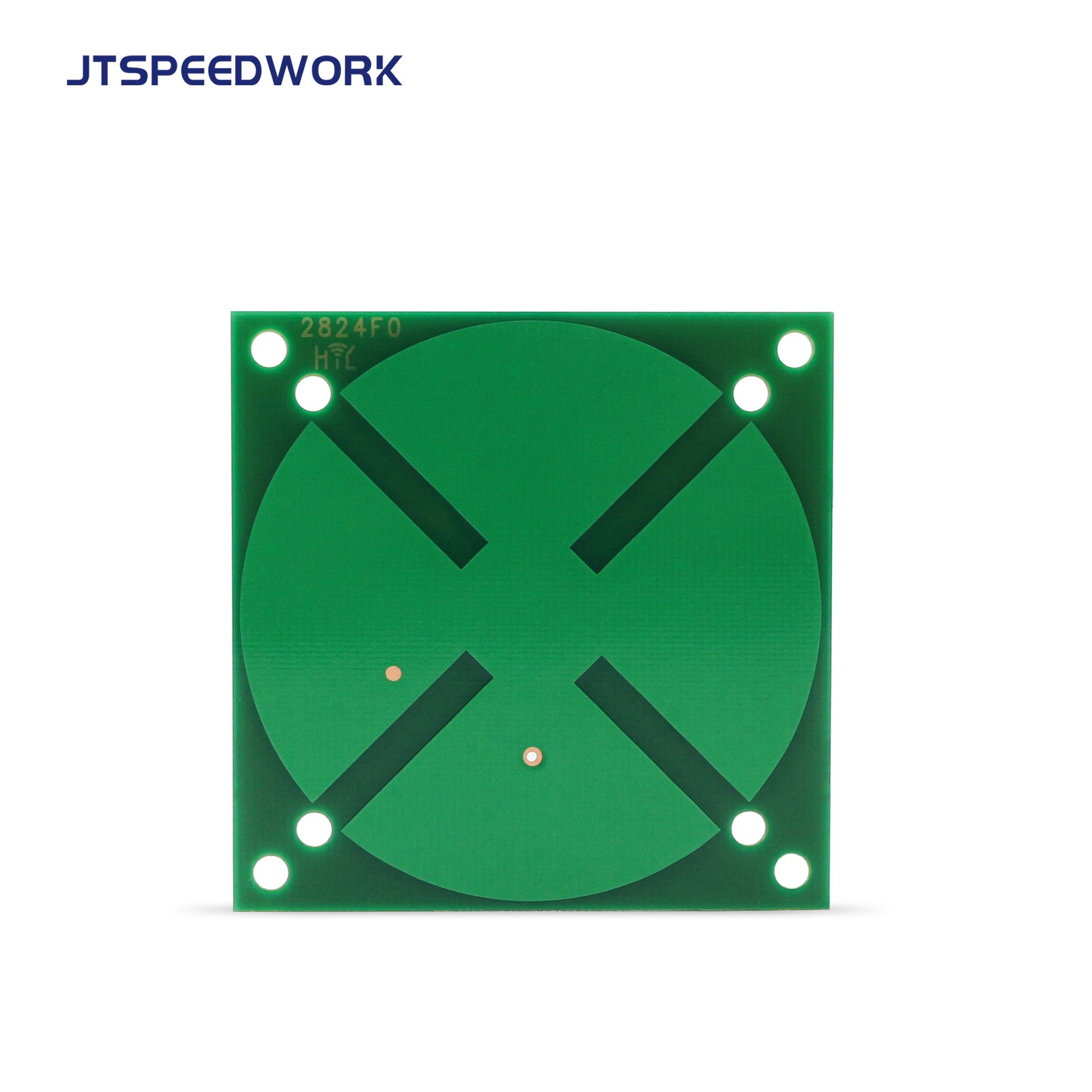 Antena RFID UHF de campo cercano JT-T0062 de 0 dBi, 62*62 mm, 902-928 MHz, 865-868 MHz