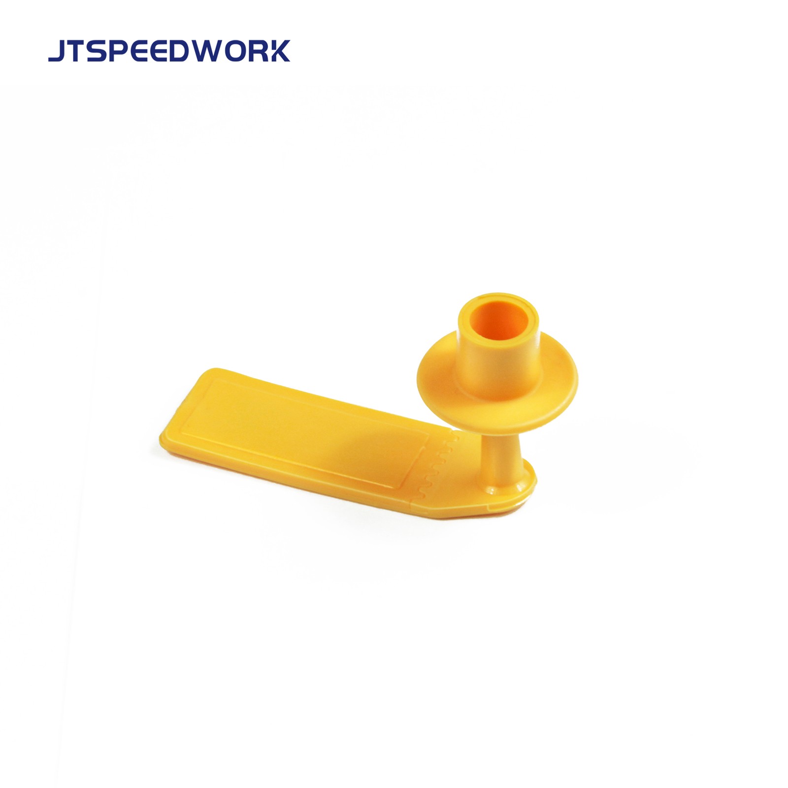 JT-E013 52,2*18,6 mm UHF RFID Etiqueta de oreja para animales, ovejas y cabras para la gestión del ganado