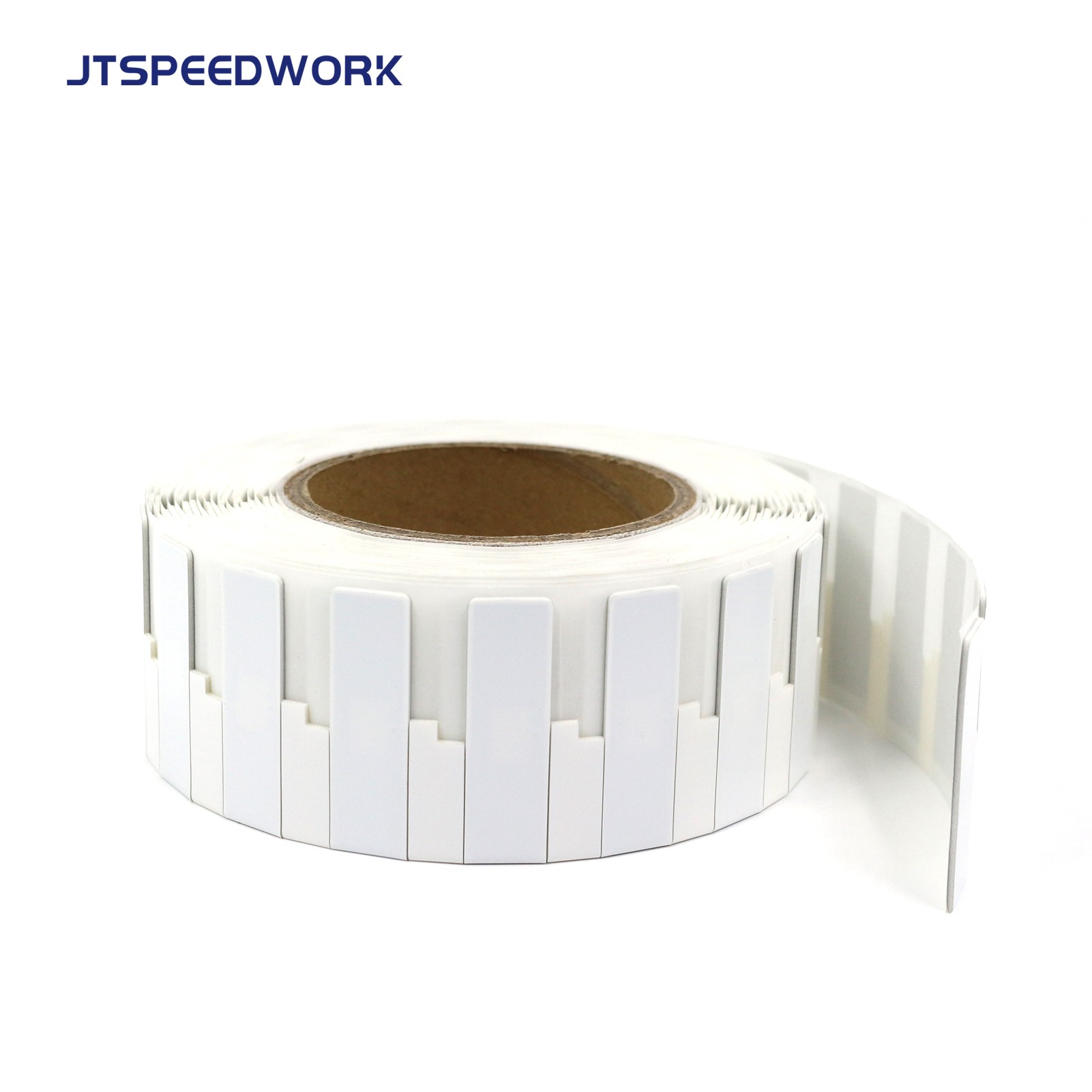 Etiqueta RFID flexible imprimible sobre metal JT-K5015 de 50*15*1,26 mm, 860-960 MHz, UHF
