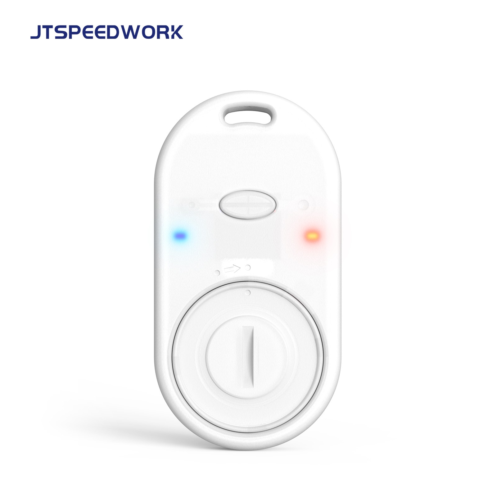 Etiqueta RFID acústica-óptica activa JT-T2483 de 2,4 GHz con luz y sonido.