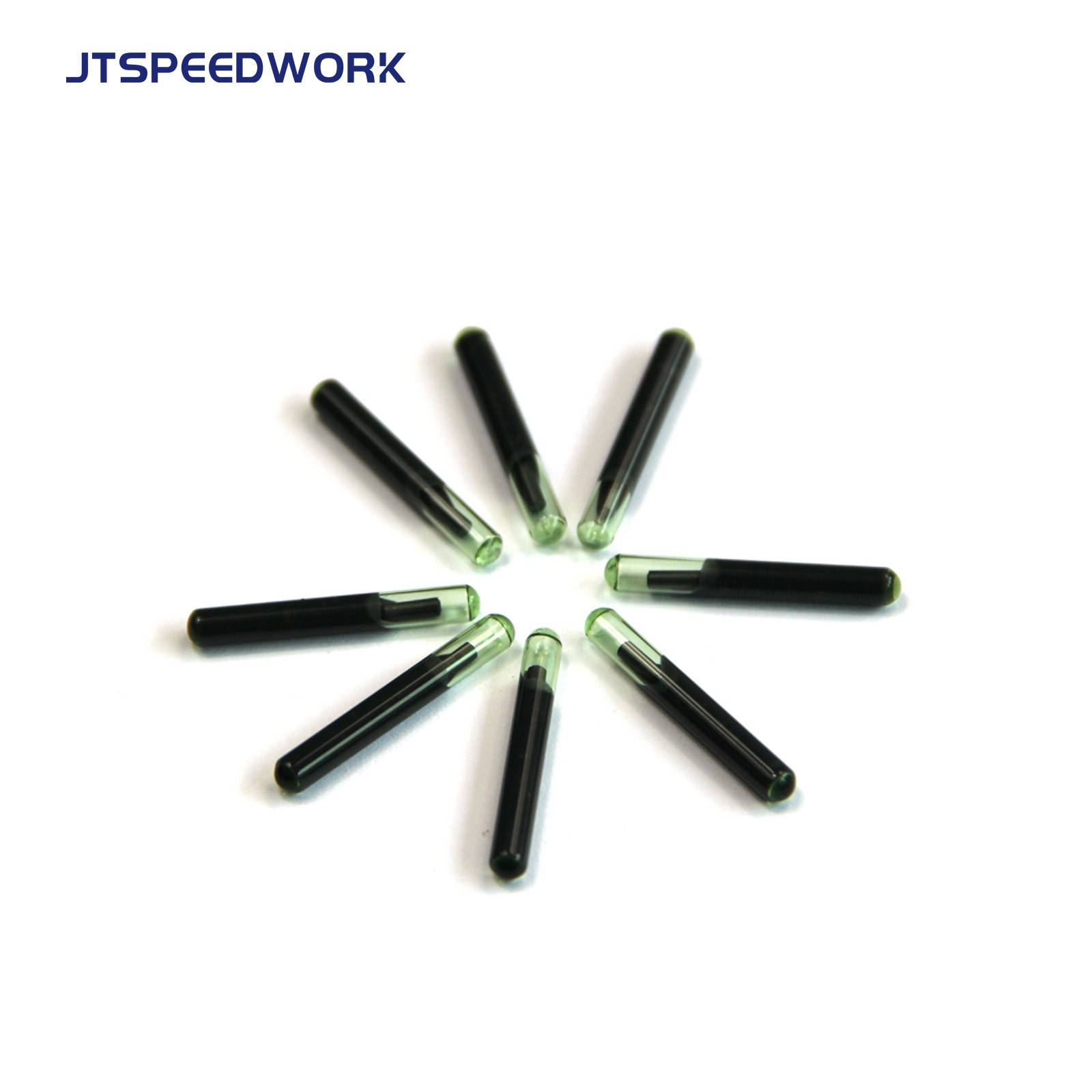 JT-A001 LF RFID Etiqueta de chip para animales 134,2 kHz FDX