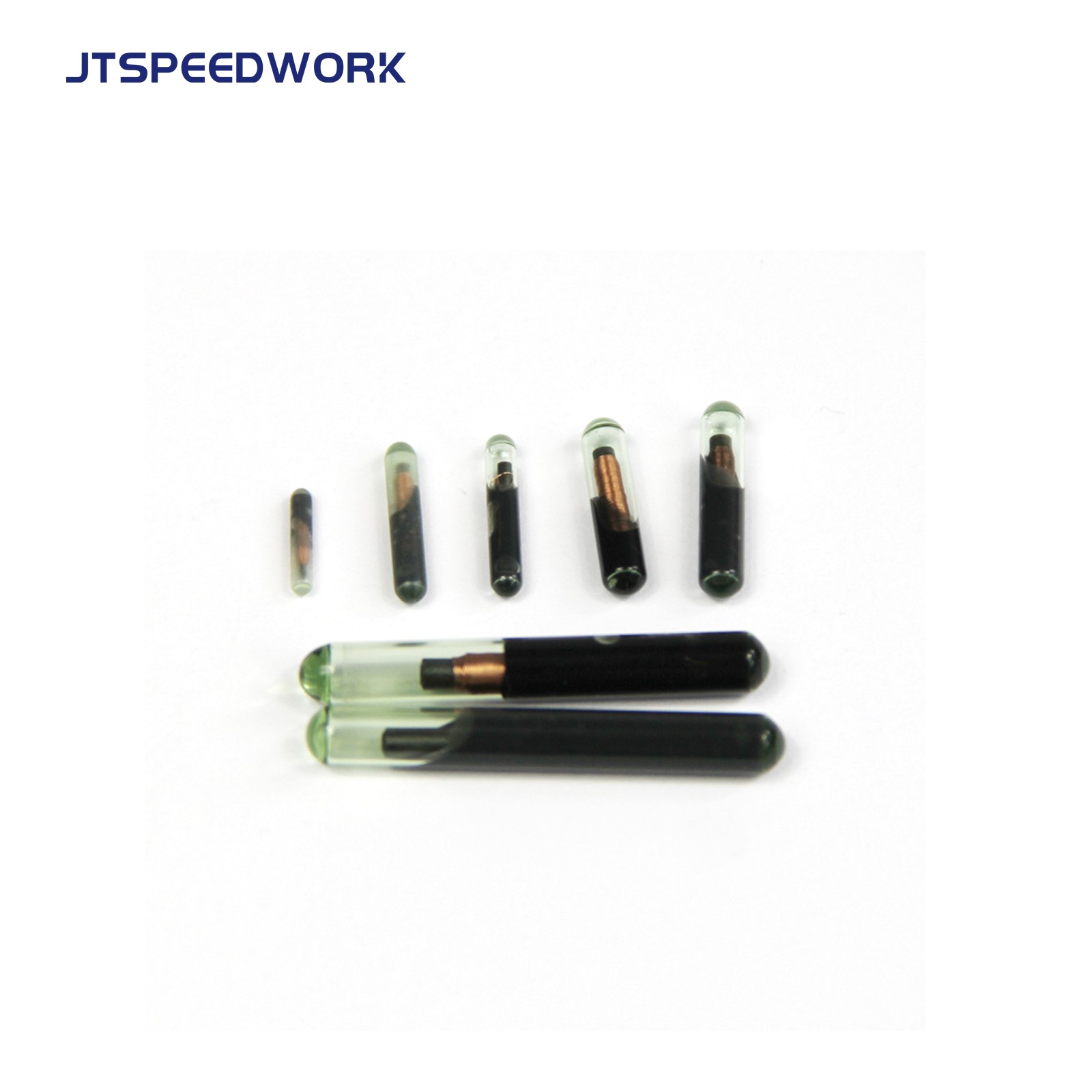 JT-A001 LF RFID Etiqueta de chip para animales 134,2 kHz FDX