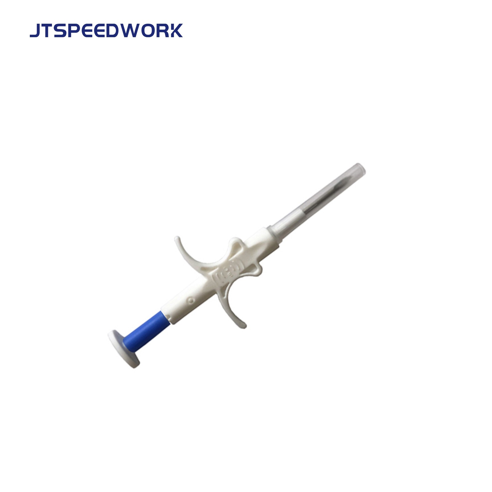 Etiqueta RFID JT-A002, chip de identificación para mascotas, microchip de seguimiento para animales, inyectable, 134,2 kHz, para animales, con aguja desechable.