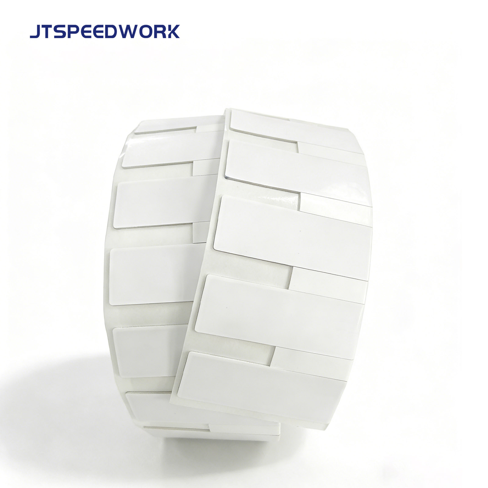 JT-K8025 80*25*1,26 mm 860-960 MHz UHF Etiqueta RFID flexible imprimible sobre metal Impinj Monza R6-P