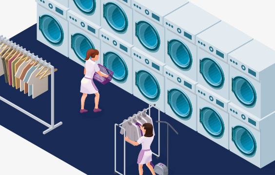 La tecnología RIFD está revolucionando el sector de la lavandería hotelera